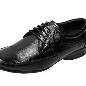 XY HUGO XHUGOY Mens Black Leather Formal Shoes 5504-6 UK