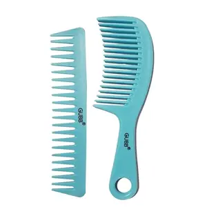 GUBB Travel Hair Comb & Fork Hair Comb | Stylish, Gentle Detangling Tools - Santorini Hues