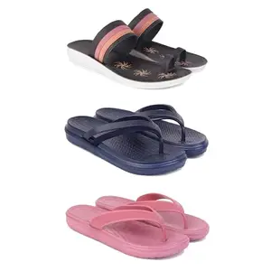 Women's Comfortable Sandal,Casual Lightweight Sandal for Everyday Wear | PCR-(3-COMBO)-1992-1977-1980-6-EURO-37