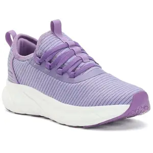 AVANT Women's Sapphire Running Shoes-Superior Traction,Anti Skid, Lightweight, Multi Directional Flexibility, Enhanced Cushioning, Sports Footwear (AVWSH022CL01UK6_Purple_UK 6)