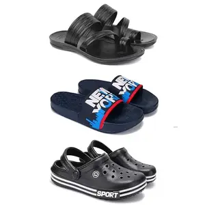Men's Sandals | Lightweight Wear| Stylish & Easy to Wear For Men's PCV-SAN-(3-COMBO)-3152-1587-3014-8