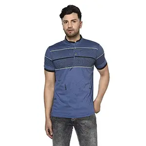Duke Blue Ashes Coloured Mens T-Shirt (Size: M)-LQ4658_Blue Ashes