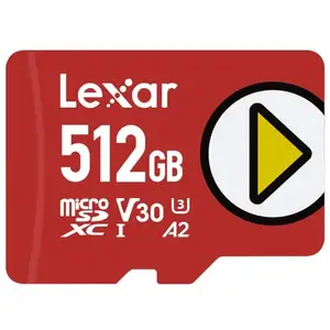 Lexar Play 512GB microSDXC UHS-I Card, Compatible with Nintendo Switch, Up to 150MB/s Read (LMSPLAY512G-BNNNU) price in India.