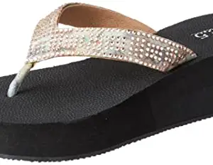 Inc.5 Platform Fashion Sandal For Women_990103_ROSE GOLD_4_UK