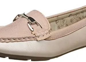 BATA Women Olga Pink Loafers-3 (5515162)