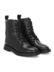 Delize Black women ankle derby boots 65056-38