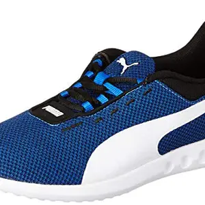 Puma Mens Concave Pro Strong Blue-Black-White Running Shoes - 8 UK (19287803)