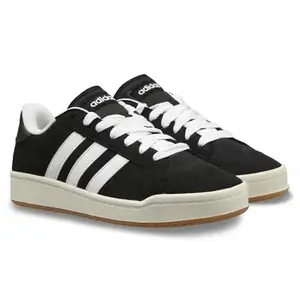 adidas Men's Grand Court Base 00 Tennis Shoes, Black, UK-10