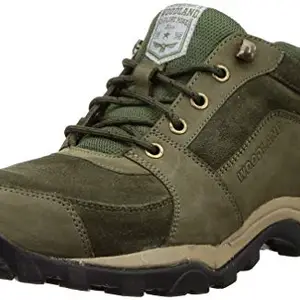 Woodland Mens OGC 3608119 Olive Green Casual Shoe - 7 UK (41 EU) (OGC 3608119_Olive Green)