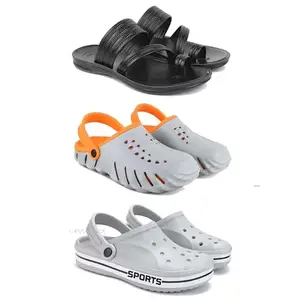 DRACKFOOT Men's Sandals | Lightweight Wear| Stylish & Easy to Wear For Men's GR-SAN-(3-COMBO)-3152-3150-3067-8