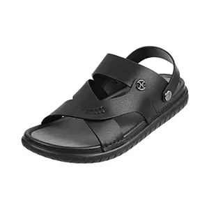Metro Da Vinchi Men Flat Comfort Sandal UK/8 EU/42 (60-7)