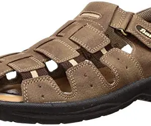 Bata Men's Slip-on Sandal - Beige (7UK) (8614110)