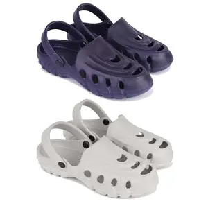 DRACKFOOT Men's Sandals Clogs | Lightweight Wear| Stylish & Easy to Wear For Men'S GRT-SAN-(2-COMBO)-3136-3135-8