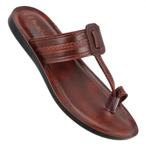 WALKAROO WG5475 Mens Casual Wear and Regular use Sandals - Brown