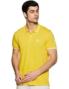 Max Men's Half Sleeves Regular Fit Solid Polo T-Shirt