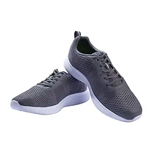 eeken Light Gery Lightweight Casual Shoes for Men by Paragon (Size 9) - E11264407A067 Grey