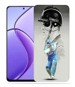OggyBaba Dhoni Realme 12x 5g Mobile Back Skin Rear Screen Guard Protector Film Wrap (Coverage - Back+Camera+Sides)