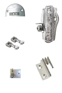 SIVANA's Useful Kit for SV Home Sewing Machine (6 Items) Face Plate (Matha) Back Cover -1set, Needle Plate (Patri)-1, Slide Plate-1, Needle Clamp (Chutki)-2, Feed Dog (Dandral)-1 (Screws Included)