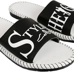 STYLE HEIGHT Men Slides (Style - SL6001-White)