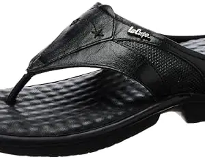 Lee Cooper Men's LC8110C Leather Sandal_LC8110C_Black_40