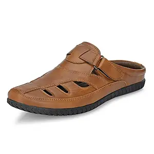 Centrino Men's 2348-48 D TAN Soft Comfortable Outdoor Sandals-7 Kids UK (2348-32)