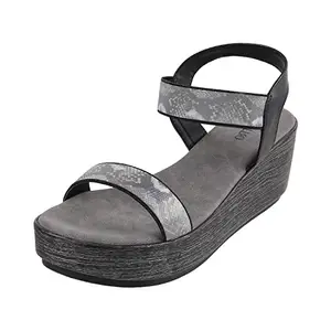 Metro Womens Synthetic Black Sandals (Size (6 UK (39 EU))