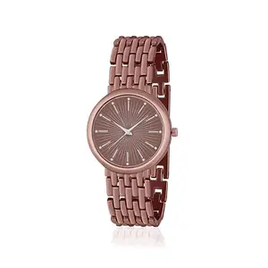 SEN ELVIN Stylish Analog Luxury Women's Wrist Watch (Brown)