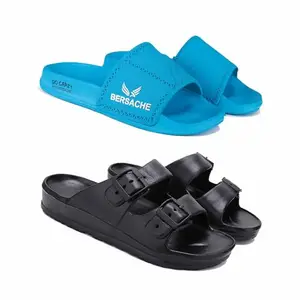 BERSACHE Lightweight Stylish Wedge Sandal for Men-6042-1901 Multicolor