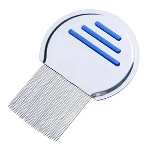 iBuddy Lice Comb For Women And Kids Stainless Steel Lice And Nits Removal Comb Lice Terminator, Egg Removal Comb For Men & Women