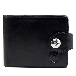 Keviv Leather Wallet for Men - (Black) - GW110
