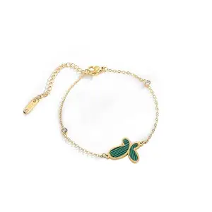 MYKI Butterfly Charm Bracelet For Women & Girls