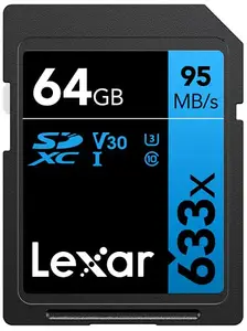 Lexar Lexar Professional 633x 64 GB SDXC UHS-I Card