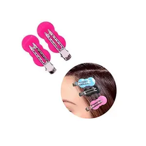 Ekan No Bend Hair Styling Section Clips Hair Clip Salon Use Accessories For Women and Girls (4 Pcs) Multicolor 20 gram pack of 1 (m5)