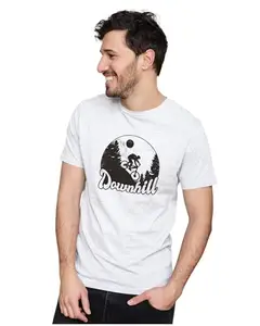 ALLEN BLACK Men's & Women's Regular Fit 100% Cotton T-Shirt (BIKINGHIL30-White 5XL Men Round_)