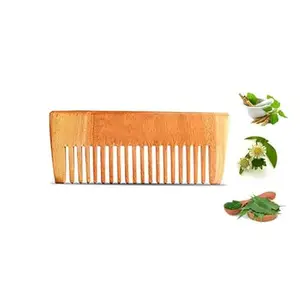 Bode Neem Wooden Comb | Hair Comb Set Combo For Women & Men | Kachi Neem Wood Comb Kangi Hair Comb Set For Women | Wooden Comb For Women Hair Growth |Kanghi For Hair -Amz 43