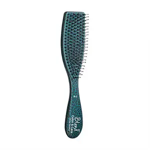 iBlend Hair Brush by Olivia Garden (USA) – Apply Hair Color or Treatment Evenly, Eliminate Gaps in Application, Dual Length Gentle and Flexible Bristles, Professional Hair Brush