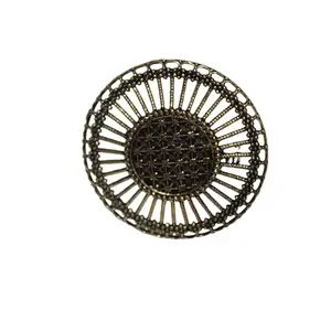 Stylish Fashionable Golden Oxidised Ring for Women & Girls