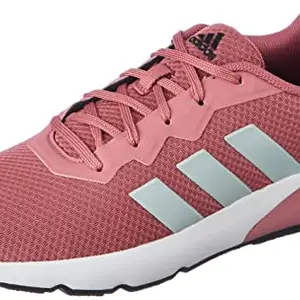 Adidas Women Synthetic Amalgo W Running Shoe PNKSTR/Stone/FTWWHT/CBLACK (UK-8)