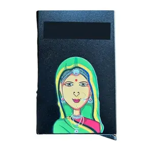 Personalized Card Holder with Name Engraved, Personalised RFID Protection Pop Up Slim Metal Credit Or Debit Card Holder Case for Men & Women, Customized Corporate Gifts for Employees (Black)