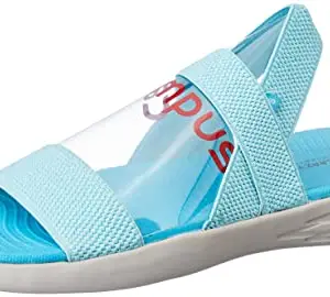 Campus Women's SD-062 SEA GRN/WHT Casual Sandals - 8UK/India 3K-SD-062
