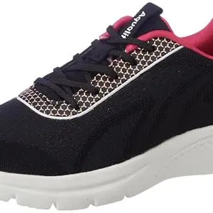 Aqualite Women Elena Shoes, Black/R.Pink, 5 UK/India