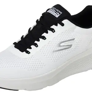 Skechers-Men's Running Shoes-GO Run ELEVATE-220324ID-WBK-12 White Black