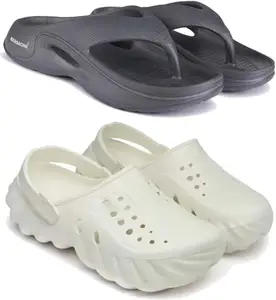 BERSACHE Men Clogs with Regular wear | Ultra Soft & Flexibility Technology Multicolor