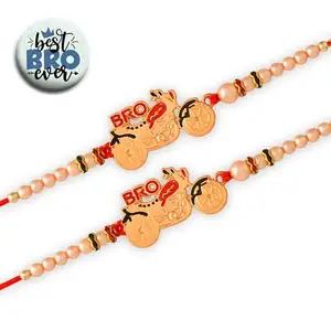 Ascension Bike bro car Bro Kids Rakhi for Small Brother Kids Raksha Bandhan Gift Band Moli Bracelet Soft Kids Rakhi for Brother bhaiya Rakhi Best Brother Fridge Magnet