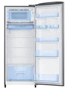 Samsung 223 L, 3 Star Inverter Direct-Cool Single Door Refrigerator (RR24C2723S8/NL, Silver, Elegant Inox) 2024 Model price in India.