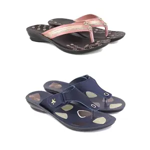 Women's Sandals | Lightweight Wear| Stylish & Easy to Wear For Women'S GP-SAN-(2-COMBO)-1956-1973-8