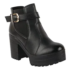 Shoetopia Women and Girls Shoes-Black-EU40