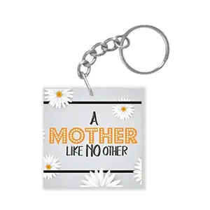 TheYaYaCafe Mothers Day Gifts for Mom Acrylic Printed Keychain Keyring Birthday - A Mother Like No Other