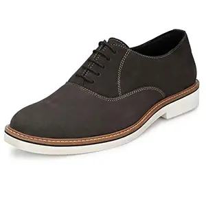 Burwood Men BWD 332 Brown Leather Formal Shoes-7 UK (41 EU) (BW 333)