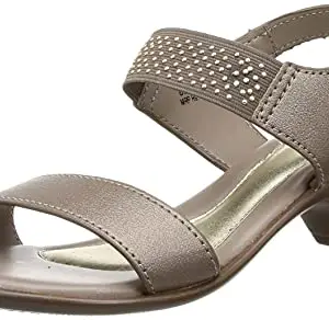 Bata Women's Yolanda Sandal Grey Sandal - 5 UK (6612067)
